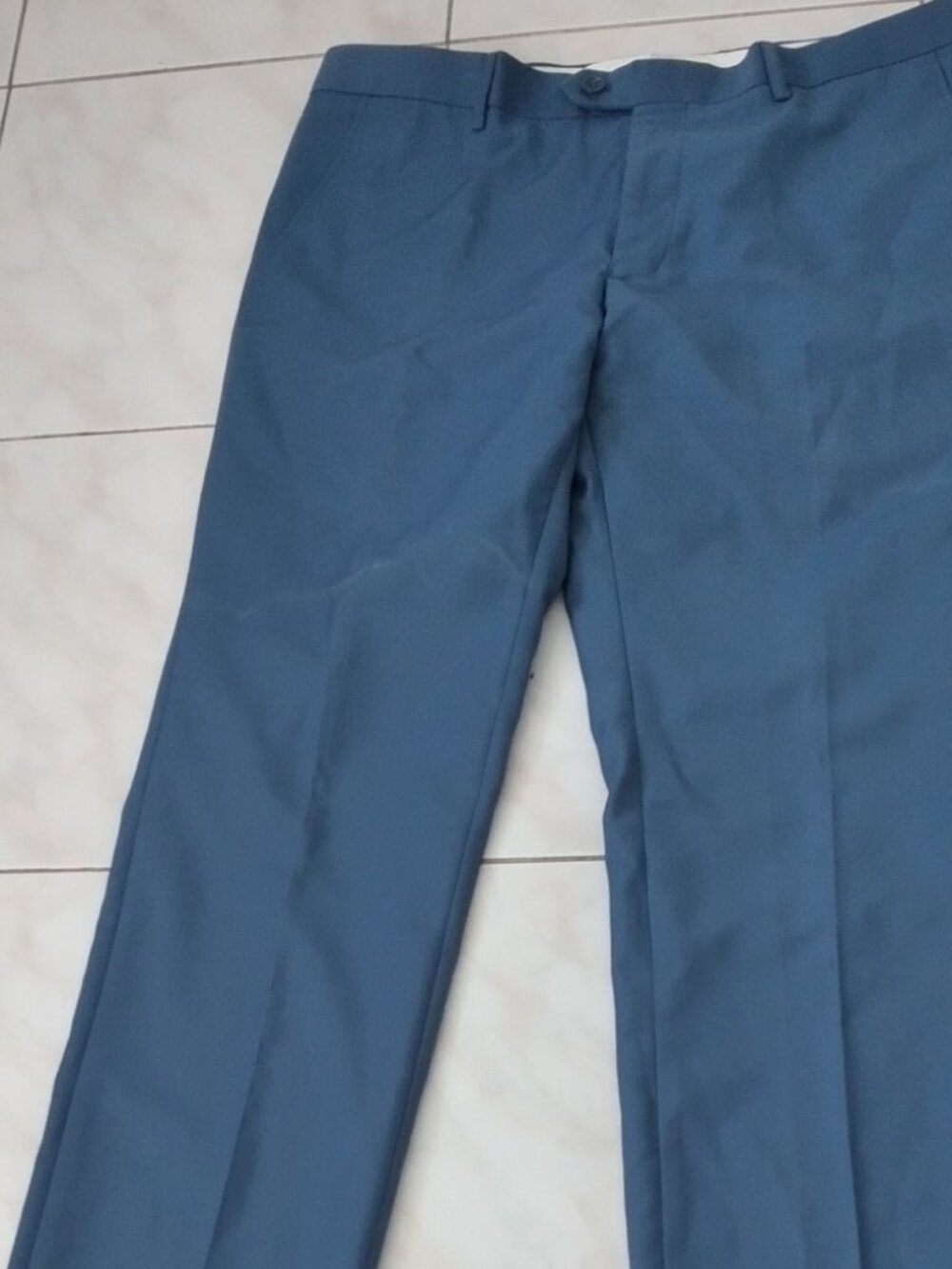Giorgio Fiorelli Men's Slate Blue Dress Pants